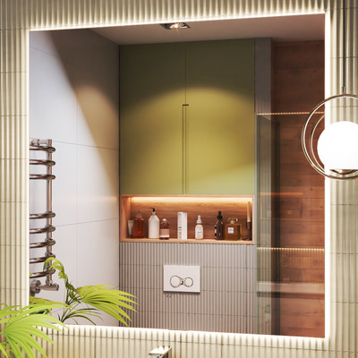 Зеркало Vigo Quadro Comfort 1000