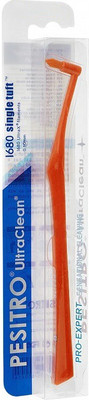 Зубная щетка монопучковая Pesitro Ultra Clean Ultra soft 1680 single tuft