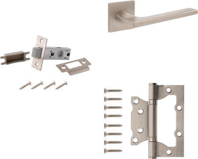 Комплект дверной фурнитуры Code Deco H-30121-A-NISM (матовый никель)