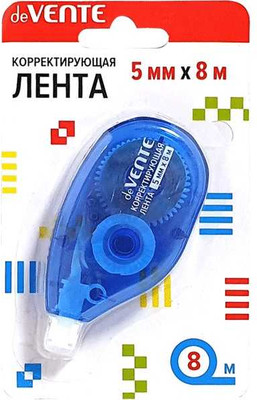 Корректор для текста deVente 4062105 (синий)