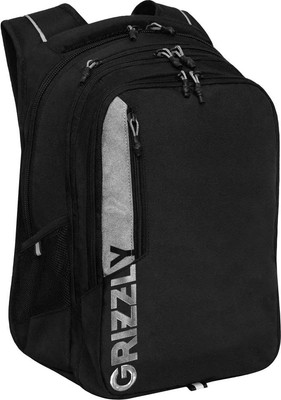 Рюкзак Grizzly RU-538-1 (черный/серый)