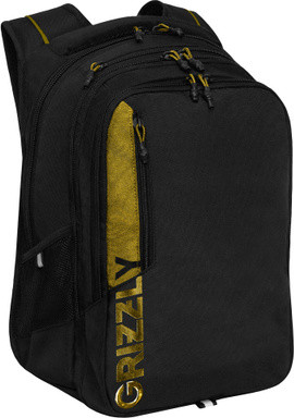 Рюкзак Grizzly RU-538-1 (черный/салатовый)