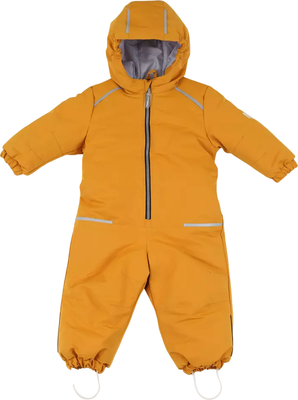 Комбинезон прогулочный детский MOWbaby Lappy / 157/9-92 (желтый,  р.92)