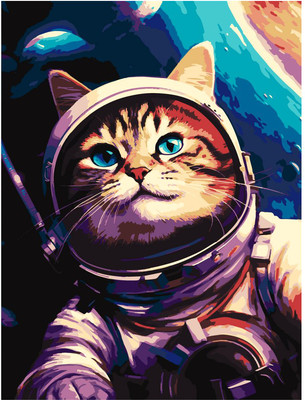 Картина по номерам Lori Космонавт / Кпн-403