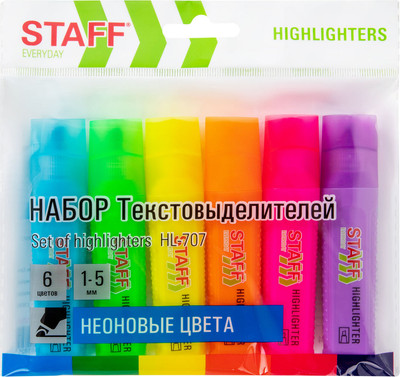 Набор маркеров Staff Everyday / 152550 (6цв)