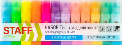 Набор маркеров Staff Everyday / 152552 (12цв)
