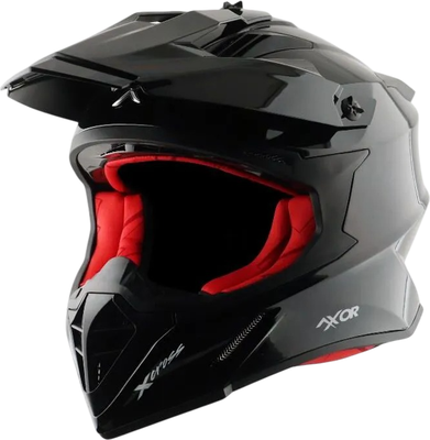 Мотошлем AXOR X-Cross Sc / pm01145162158 (XL, черный/красный)