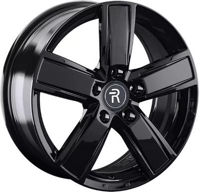 Литой диск Replay Volkswagen VV196 17x7.5" 5x120мм DIA 65.1мм ET 55мм BK