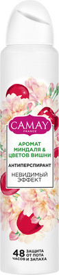 Дезодорант-спрей Camay Миндаль и цветы вишни (200мл)