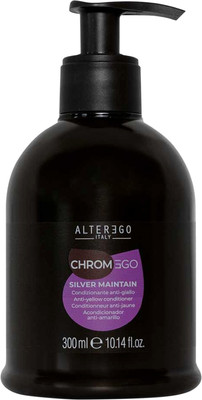 Тонирующий кондиционер для волос Alter Ego Italy Chromego Silver Maintain Anti-yellow (300мл)