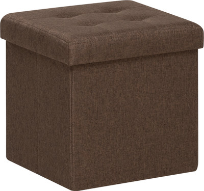 Пуф Импэкс Leset Плуто складной с крышкой (рогожка Laguna 233/коричневый)