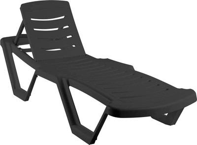 Шезлонг Ellastik Plast лластик лм 187x63.5x32 (графит)
