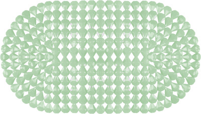 Коврик на присосках Вилина Капля 6804 (38x67, дымчато-зеленый)