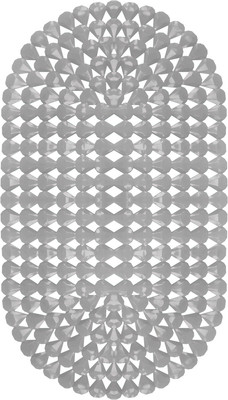 Коврик на присосках Вилина Капля 6804 (38x67, серый)