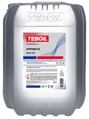 Трансмиссионное масло Teboil Hypoid M 80W90 / 3461173 (17кг)