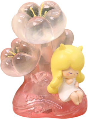 Ночник ILikeGift Dream girl flowers / BB2246-pink