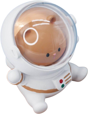 Ночник ILikeGift Hamster space suit / 2108-6B (белый)
