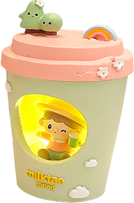 Ночник ILikeGift Milk tea spring / 137P-DLM8016-02 (зеленый)