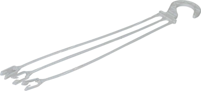 Держатель для кашпо 5 Plast L45 (белый)