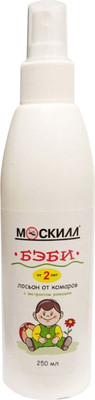 Спрей от насекомых Москилл Бэйби Лосьон от комаров с экстрактом ромашки (250мл)