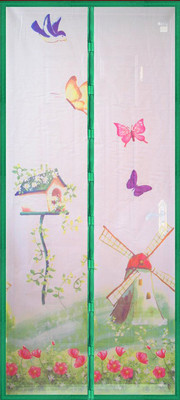 Москитная сетка на дверь Мультидом Мельница CF84-41