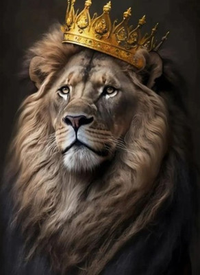 Картина по номерам ILikeGift Король - лев / BHR0593