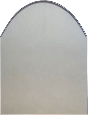 Стекло для печной двери Schott ДТГ-11С Очаг-2 под Стекло Арка (195x234)