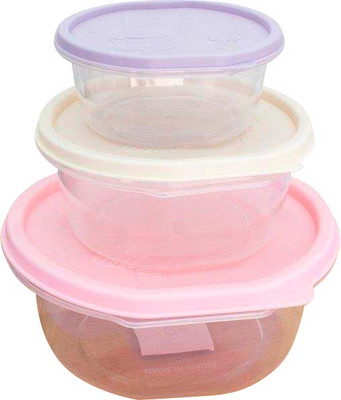 Набор контейнеров ILikeGift Color life round / 6930-3 (3шт)