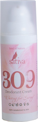 Дезодорант-крем Sativa №309 Ожидание весны (50мл)