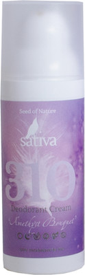 Дезодорант-крем Sativa №310 Букет аметистов (50мл)
