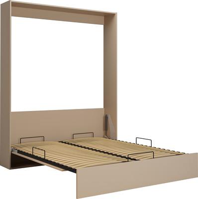 Шкаф-кровать трансформер Макс Стайл Dynamo 140x200x18 Egger (миндаль бежевый U211 ST9)