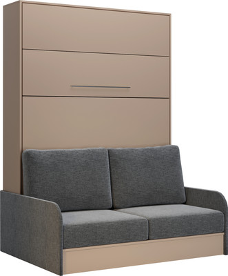 Комплект мебели трансформер Макс Стайл Practice Sofa 160x200x18 Egger (миндаль бежевый U211 ST9)