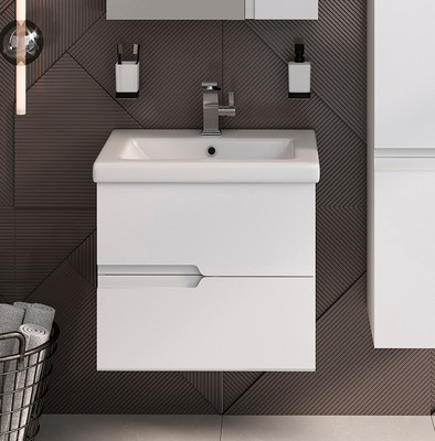 Тумба под умывальник Runo Стокгольм 60 (подвесная)