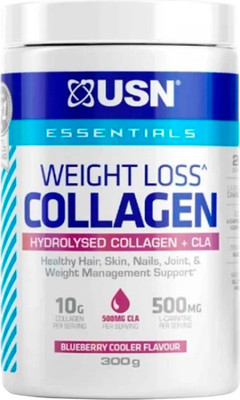 Коллаген USN Со вкусом черники (300г)