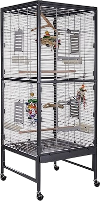 Клетка для птиц SkyRus Paradiso 60 / B21208/SR (темно-серый)