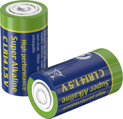 Комплект батареек EnerGenie Alkaline EG-BA-LR14-01 (2шт)
