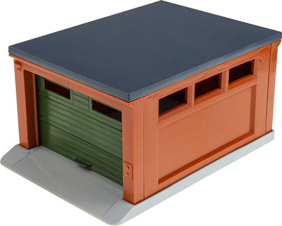 Гараж игрушечный РЫЖИЙ КОТ ГИМ-0975 (хаки/коричневый/серый)