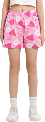 Шорты детские Mark Formelle 137726 (р.128-64, фрукты на розовом саше)