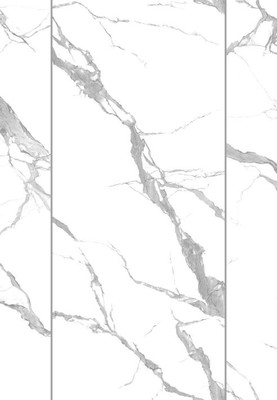 Панель ПВХ STELLA Light Slim Мрамор Крестолла 671 (2600х250х5)