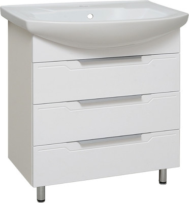 Тумба под умывальник Runo Верона 75 (напольная)