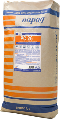 Смесь для ремонта бетона Парад РС 26-РМдIII-КР-ПЦМ-БТ-МЗ-БУ-АП-В40-Вtb5.2-F250-W16-СТБ (25кг)