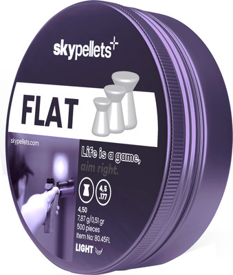 Пульки для пневматики Skypellets Flat Light 4.5мм(.177) 0.51г (200шт)