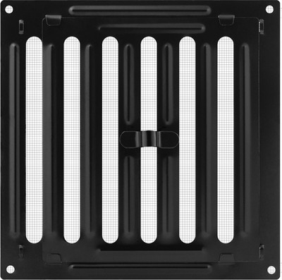 Решетка вентиляционная Нора-М Р-150 / 17286 (черный)