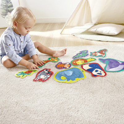 Развивающая игра Hape Умняша Животные Саванны / E1647_HP