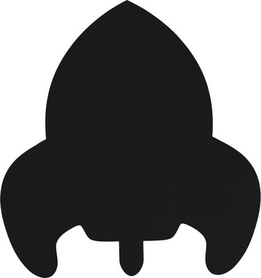 Наклейка грифельная Bradex Ракета / DE 1274