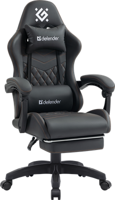 Кресло геймерское Defender Bora / 64024 (темно-серый)