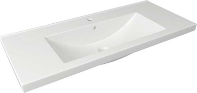 Умывальник Керамин Тобаго 100 ФС (мебельный, белый)