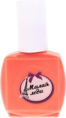 Лак для ногтей детский Милая Леди 115226-MG-TTG-FT (коралловый)