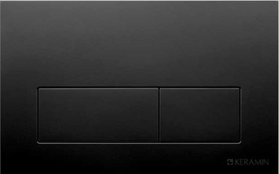 Кнопка для инсталляции Керамин ИнВолл Kей Премиум K5234-К-EEA4 (черный, матовый)