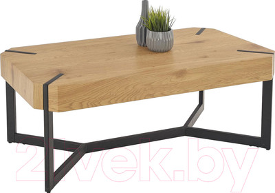 Журнальный столик Halmar Lavida (дуб золотой/черный)